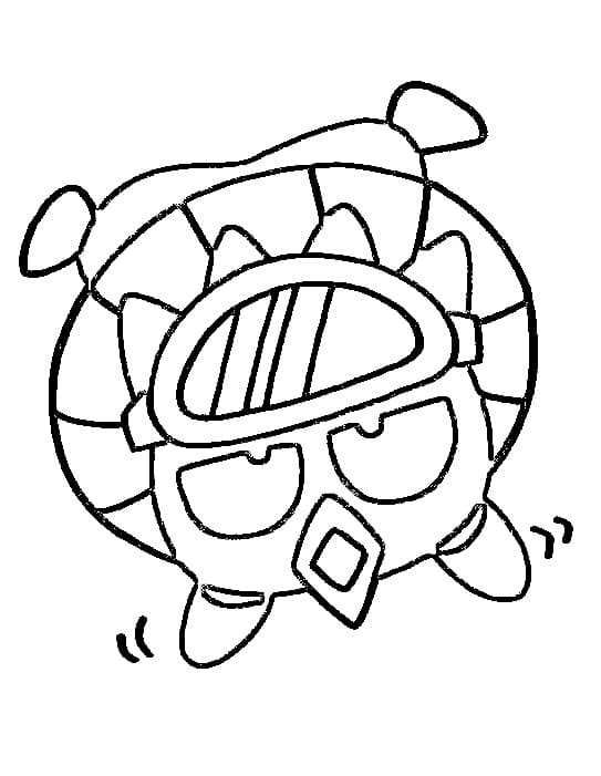 Coloriage Badtz Maru Hilarant