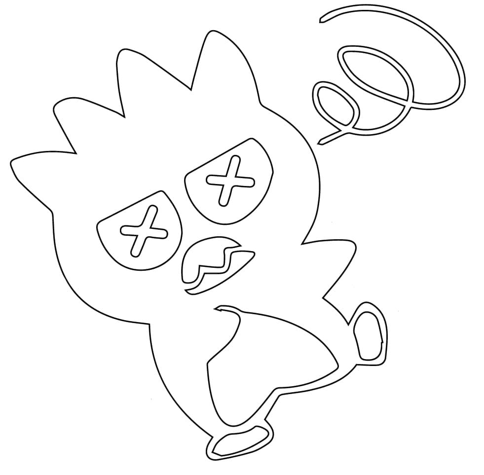Coloriage Badtz Maru Imprimable Gratuit Pour les Enfants