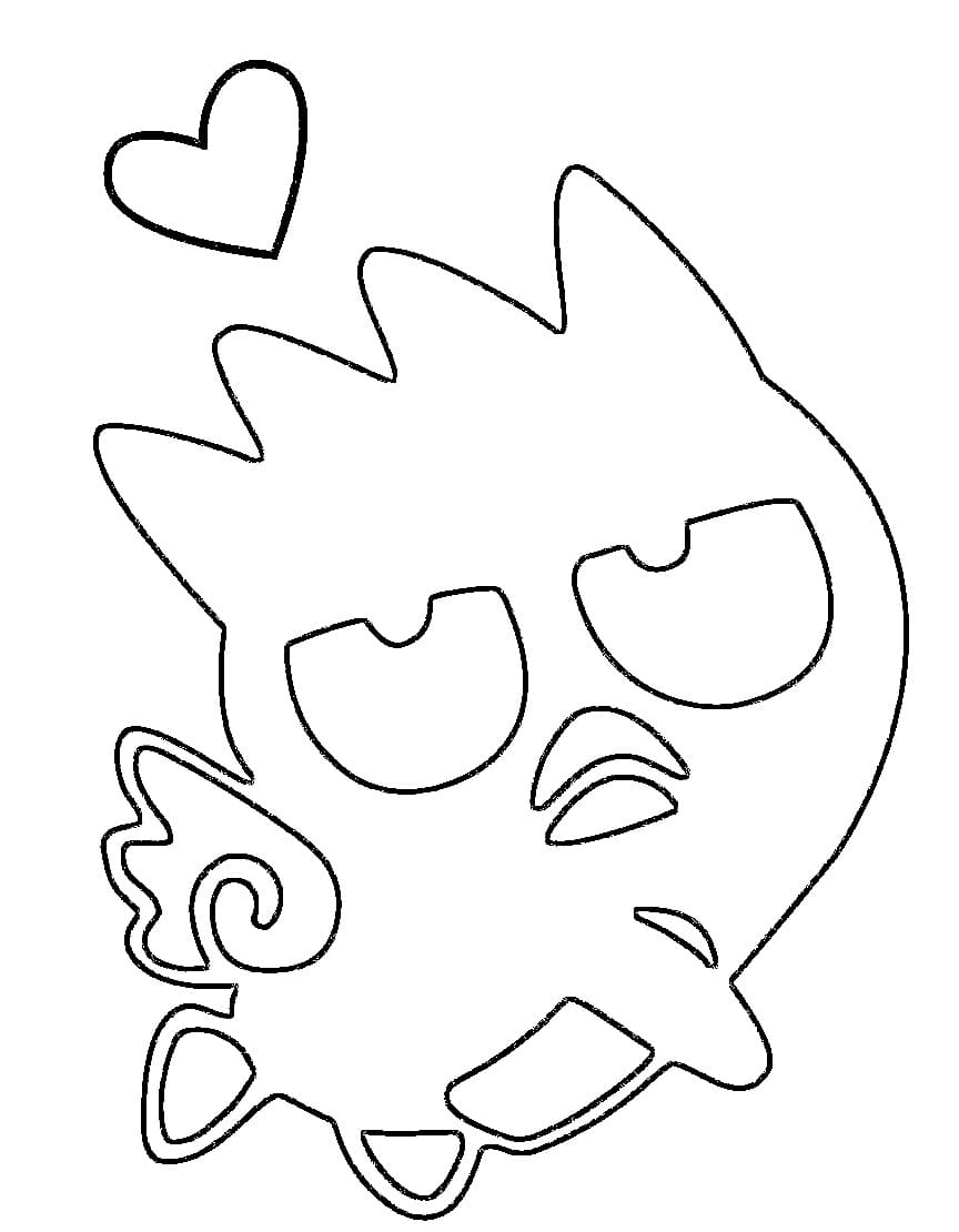 Coloriage Badtz Maru Imprimable Gratuit