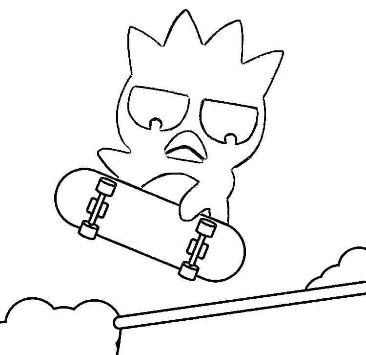 Coloriage Badtz Maru Imprimable Pour les Enfants