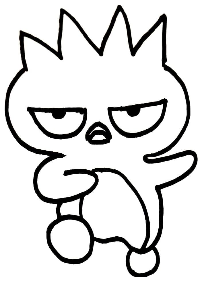Coloriage Badtz Maru simple