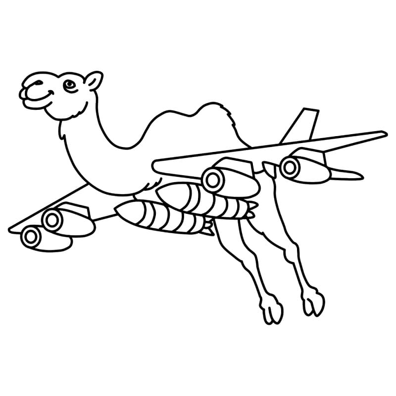 Coloriage Bombordino Jamalino de Brainrot