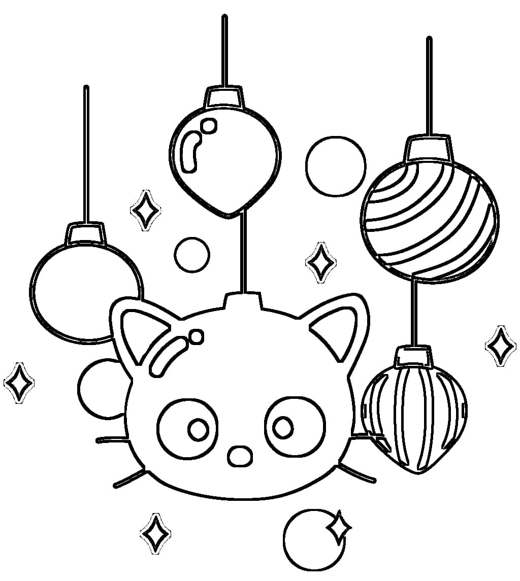 Coloriage Chococat dans Sanrio