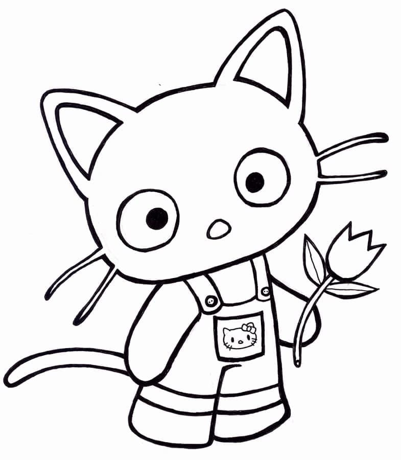 Coloriage Chococat de Sanrio