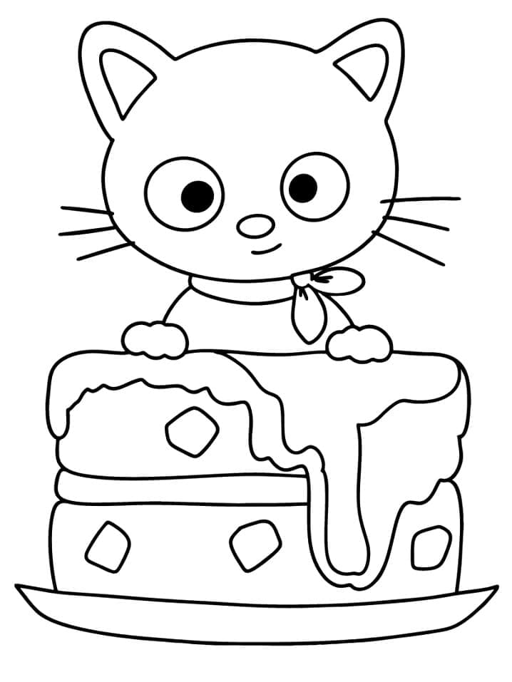 Coloriage Chococat Imprimable Pour Enfants