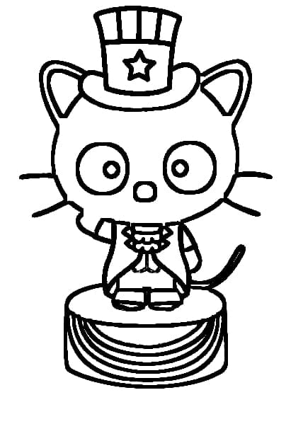 Coloriage Chococat Très Mignon