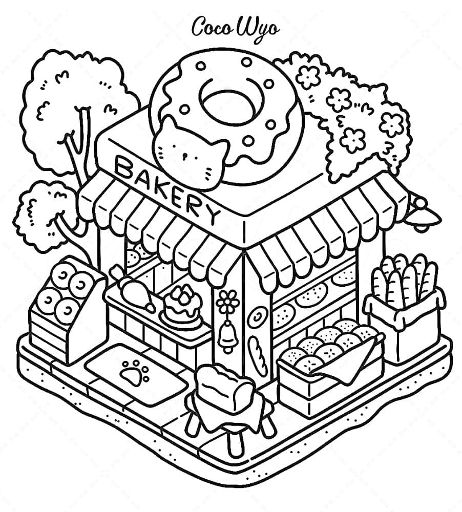 Coloriage Coco Wyo Imprimable
