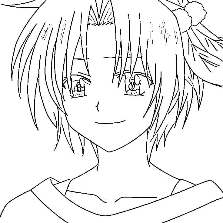 Coloriage Dessin de Akatsuki no Yona Gratuit