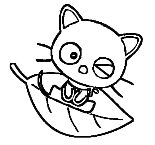 Coloriage Dessin de Chococat