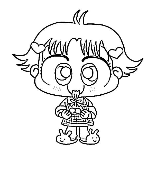 Coloriage Dessin de Kocchi Muite Miiko