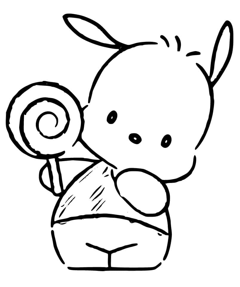 Coloriage Dessin de Pochacco