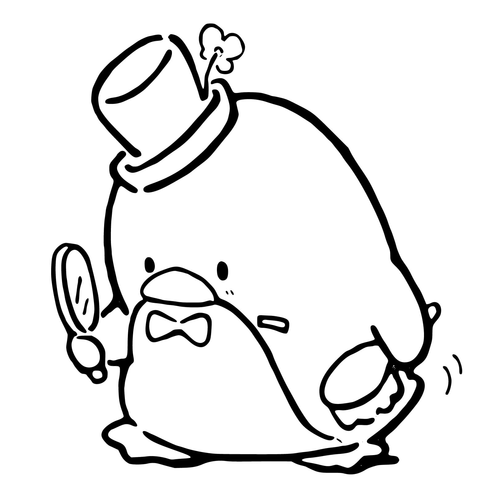 Coloriage Dessin de Tuxedo Sam