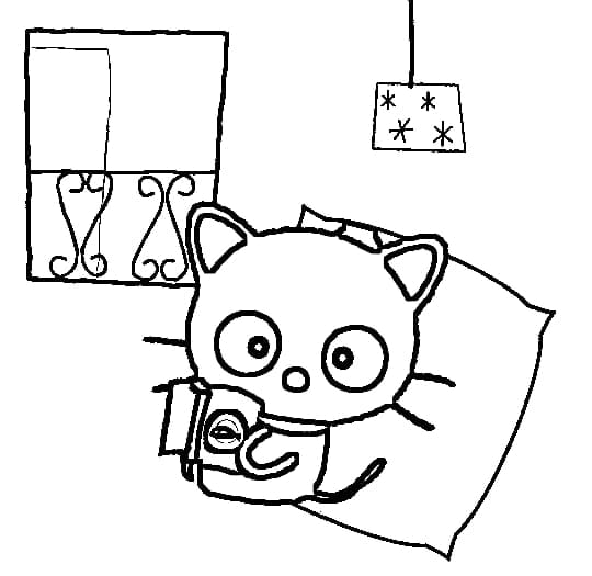 Coloriage Dessin Gratuit de Chococat