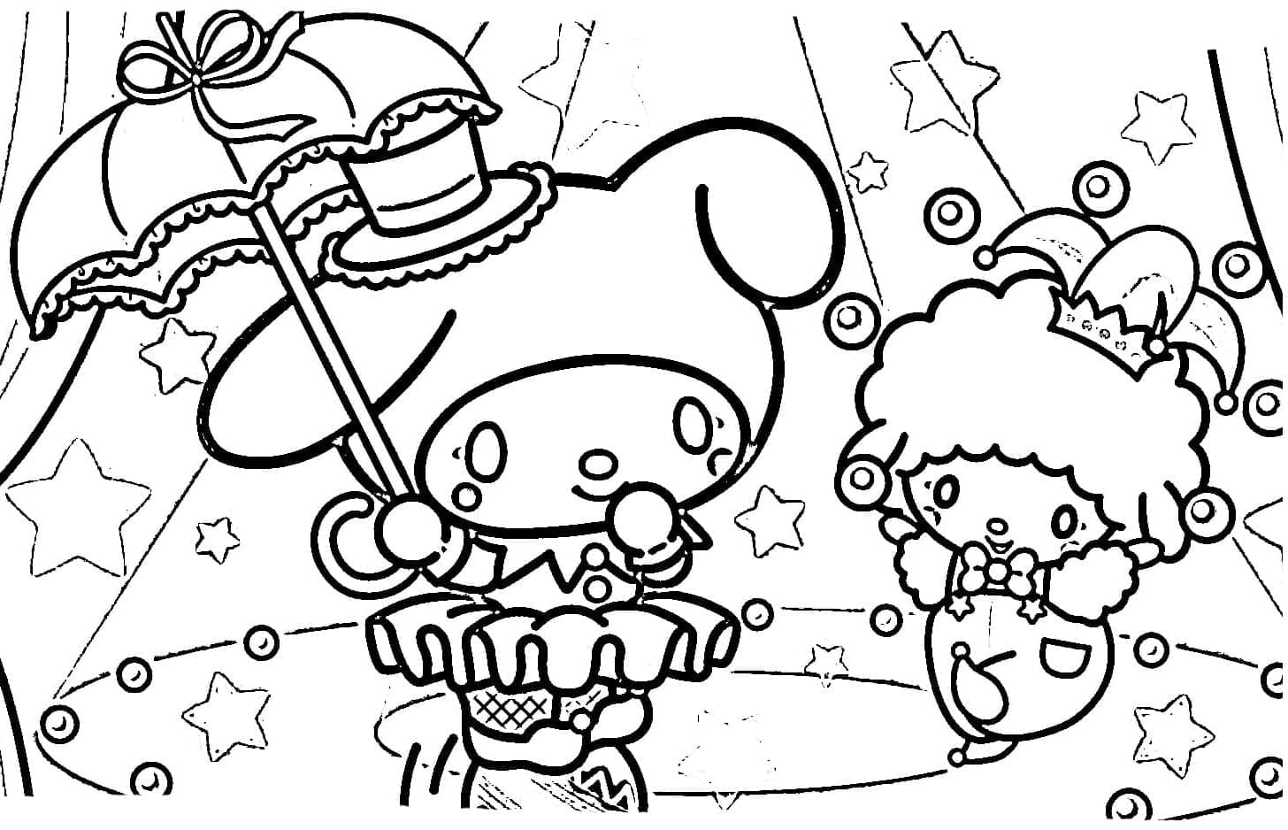 Coloriage Dessin Gratuit de My Melody