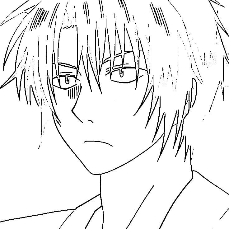 Coloriage Hak Akatsuki no Yona
