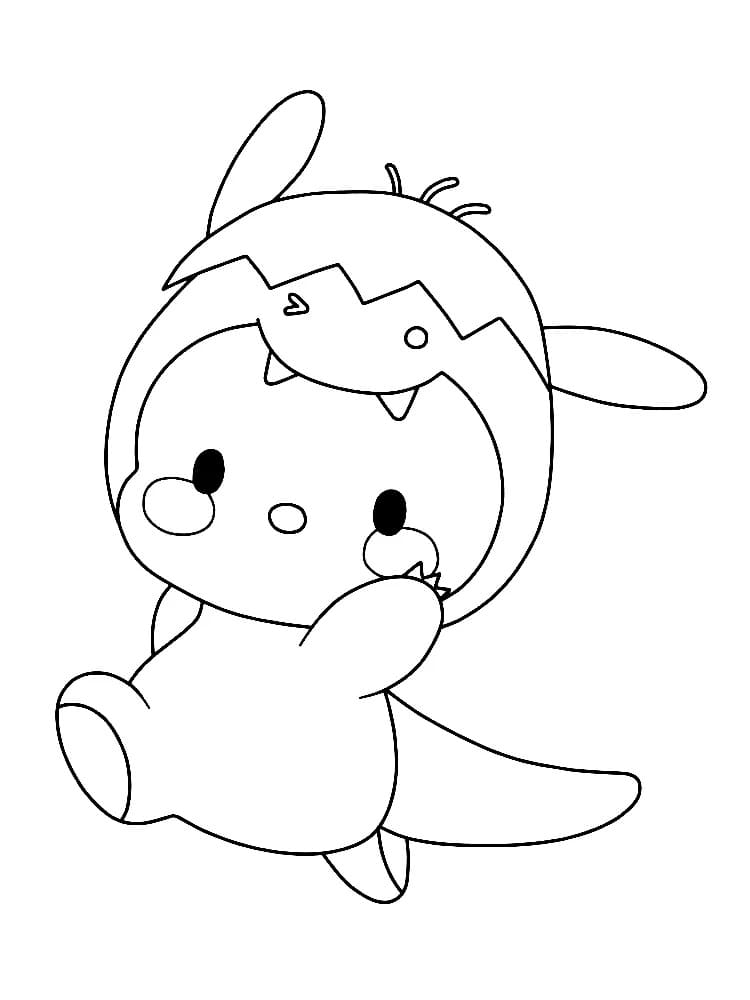 Coloriage Joli Pochacco