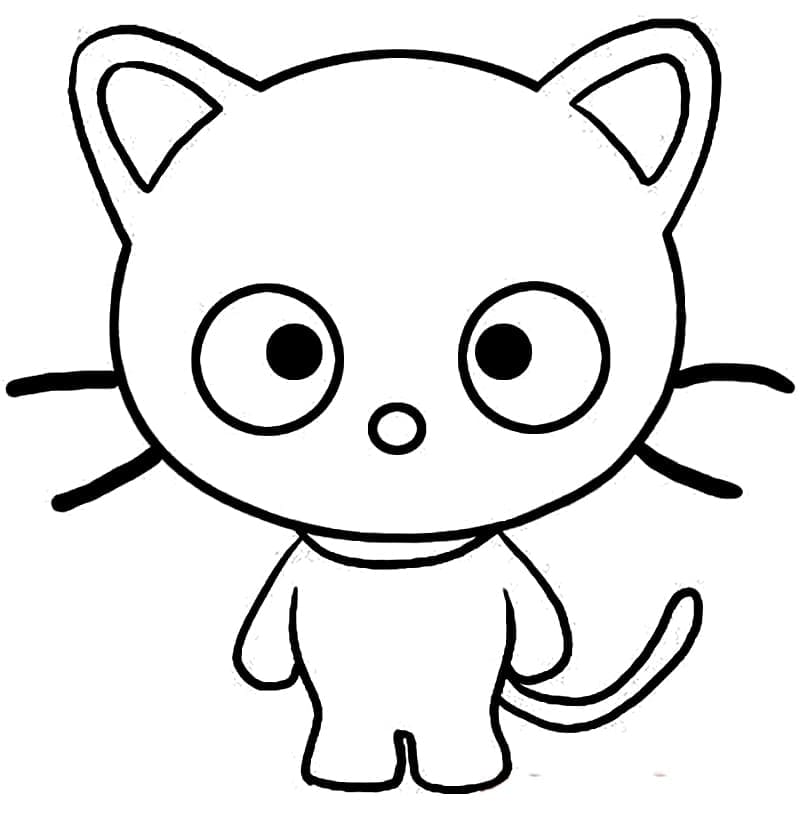 Coloriage Chococat
