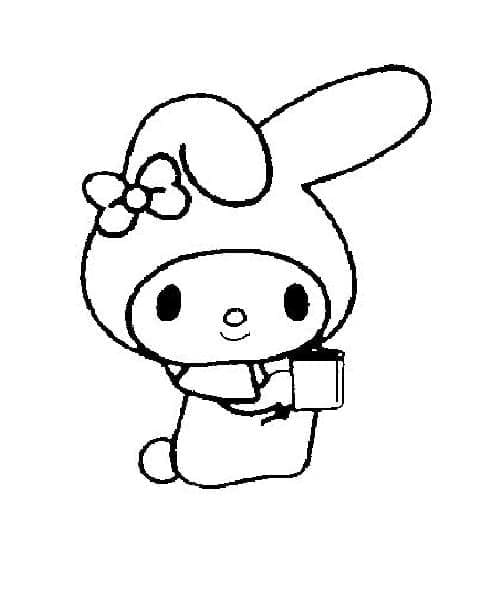 Coloriage Jolie My Melody