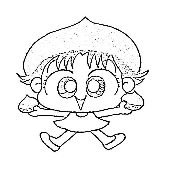 Coloriage Kocchi Muite Miiko 1
