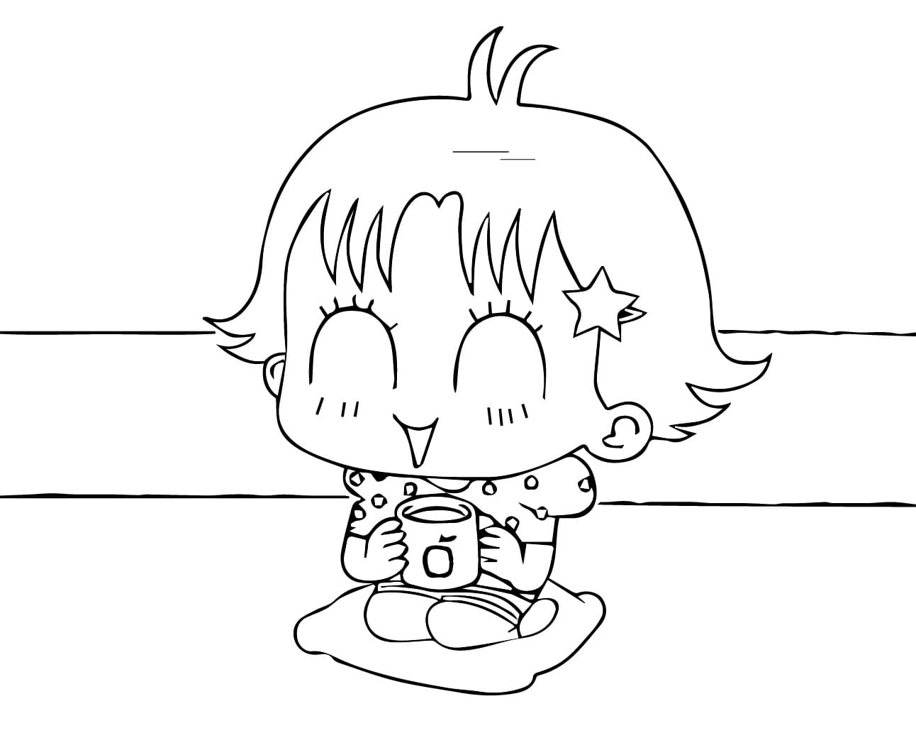 Coloriage Kocchi Muite Miiko 2