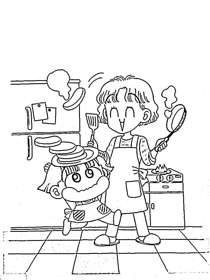 Coloriage Kocchi Muite Miiko 4