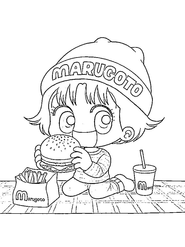 Coloriage Kocchi Muite Miiko