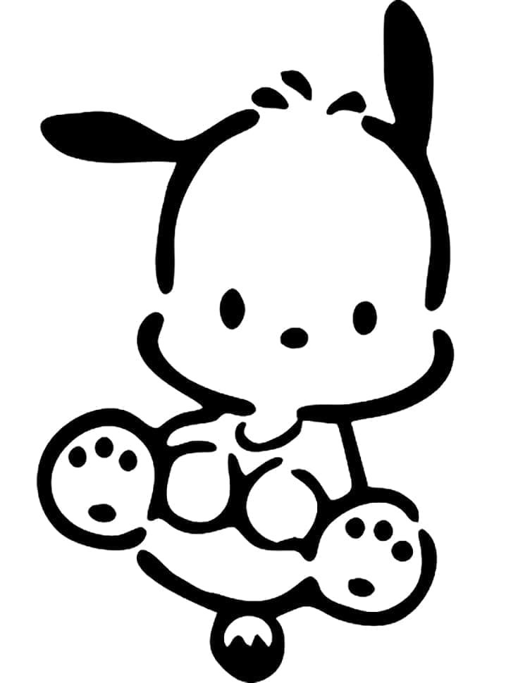 Coloriage Pochacco 1