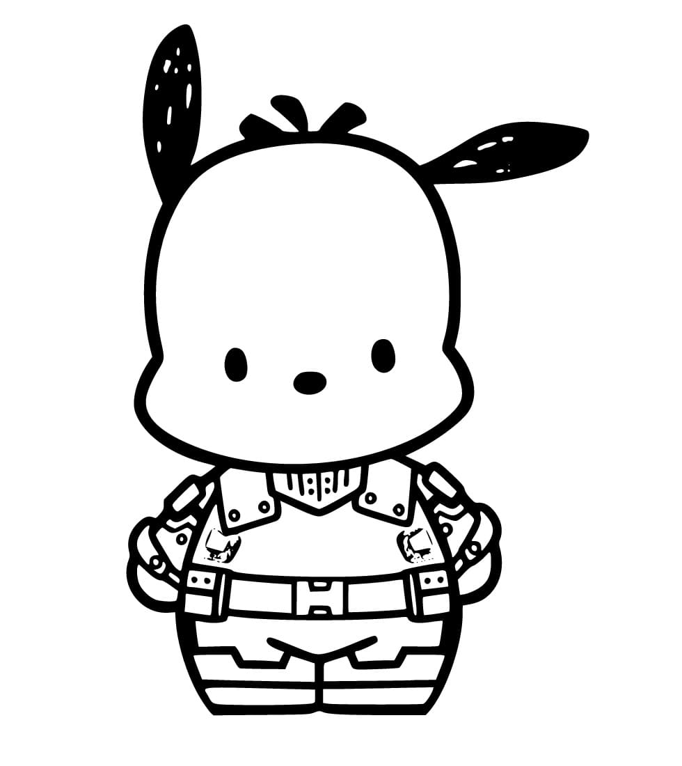 Coloriage Pochacco 3