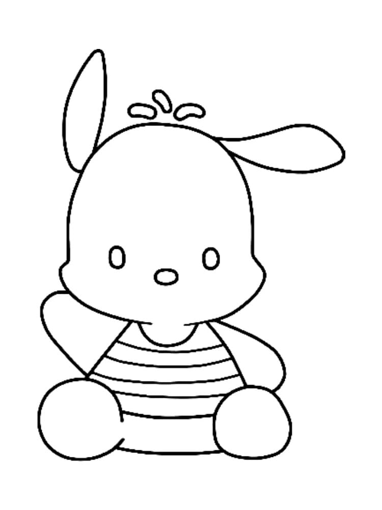 Coloriage Pochacco Mignon