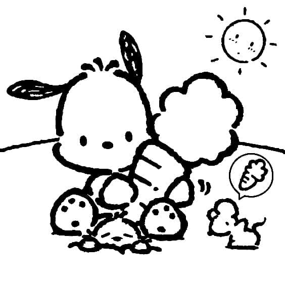 Coloriage Pochacco Pour Enfants