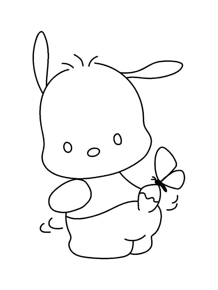 Coloriage Pochacco Simple