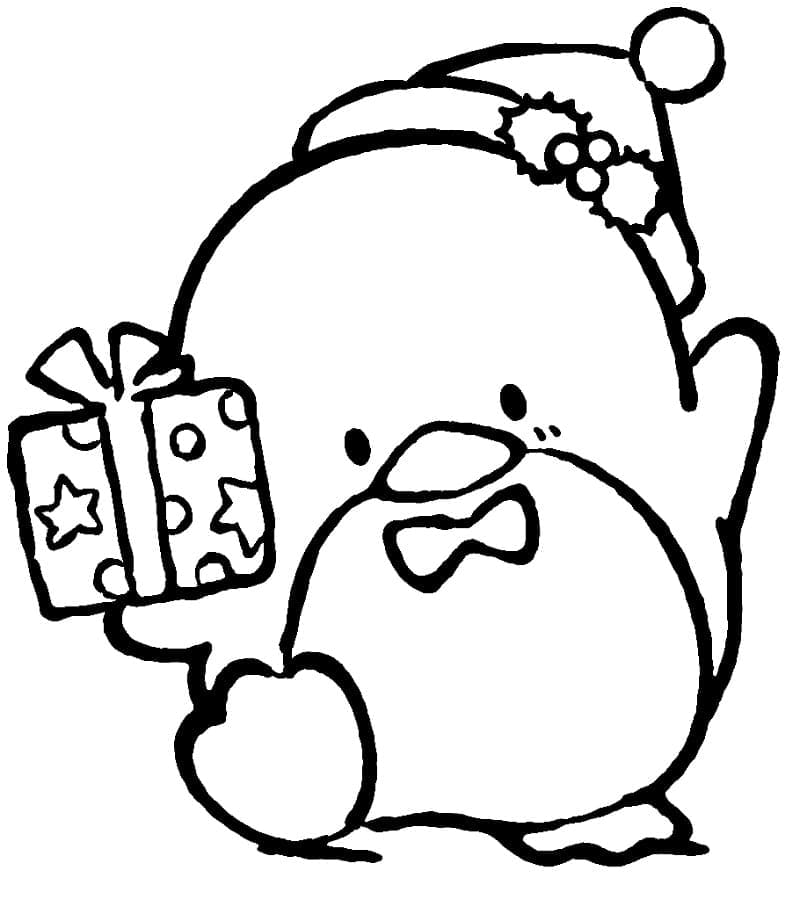 Coloriage Sanrio Tuxedo Sam