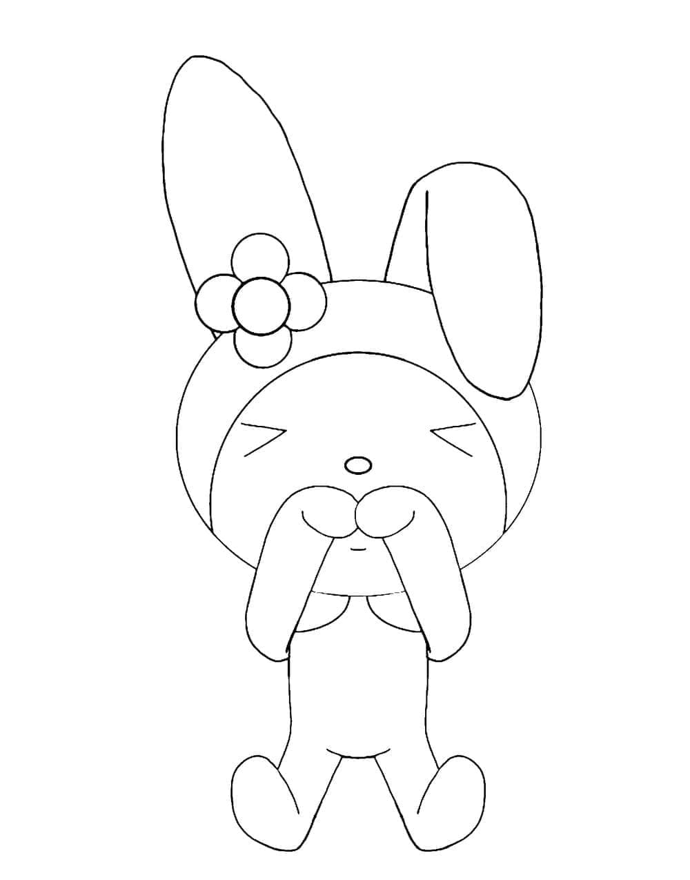 Coloriage Très Jolie My Melody