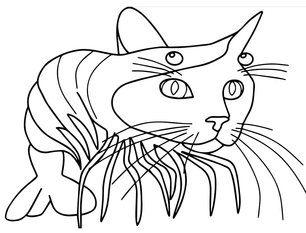 Coloriage Trippi Troppi Brainrot Italien