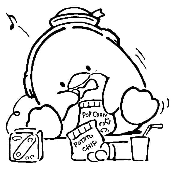 Coloriage Tuxedo Sam Gratuit Pour Enfants