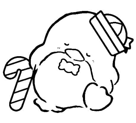 Coloriage Tuxedo Sam Imprimable Gratuit Pour les Enfants