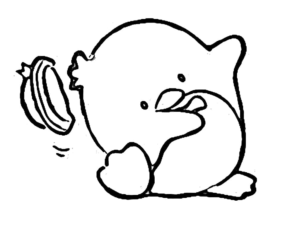 Coloriage Tuxedo Sam Pour les Enfants de 2 Ans