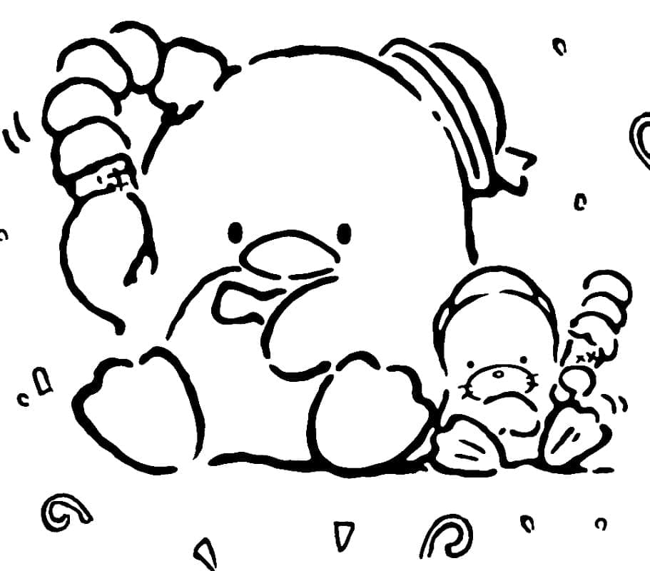 Coloriage Tuxedo Sam Sanrio