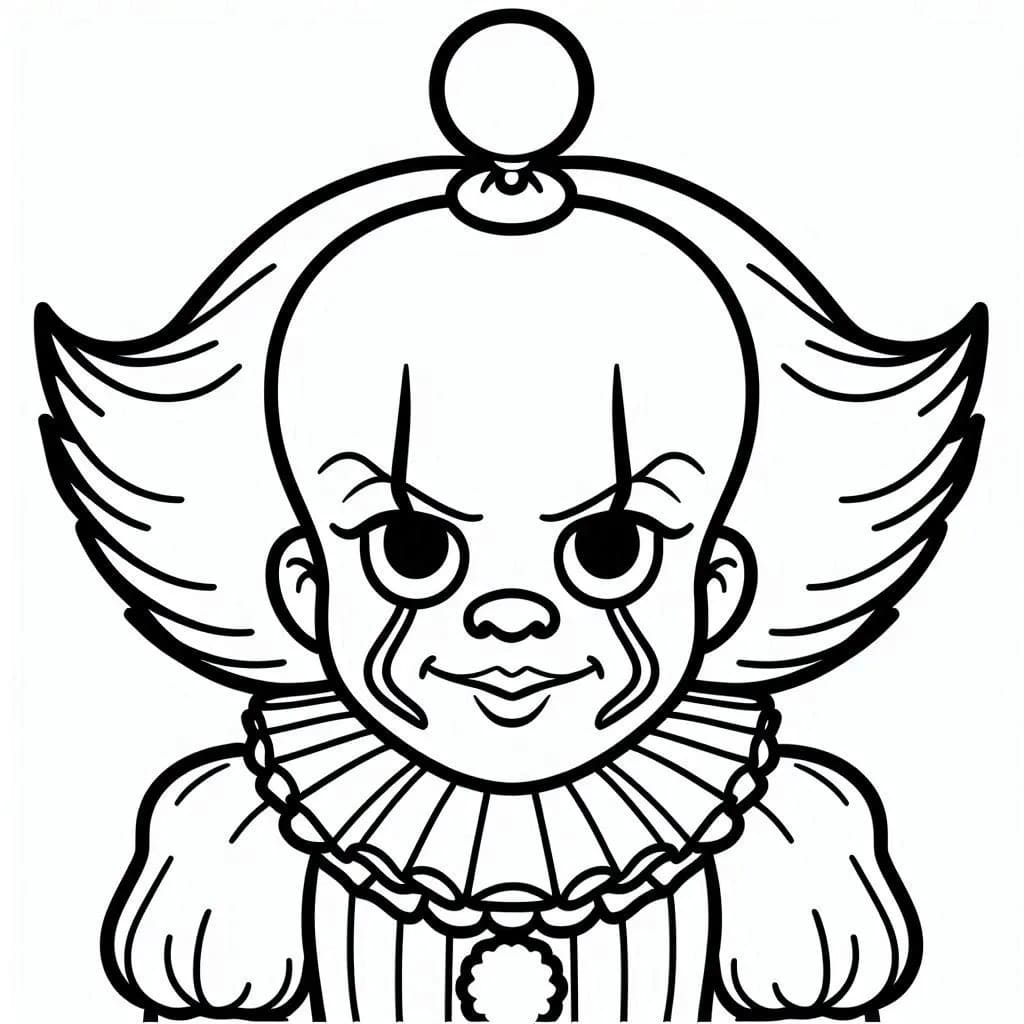 Coloriage Adorable Pennywise
