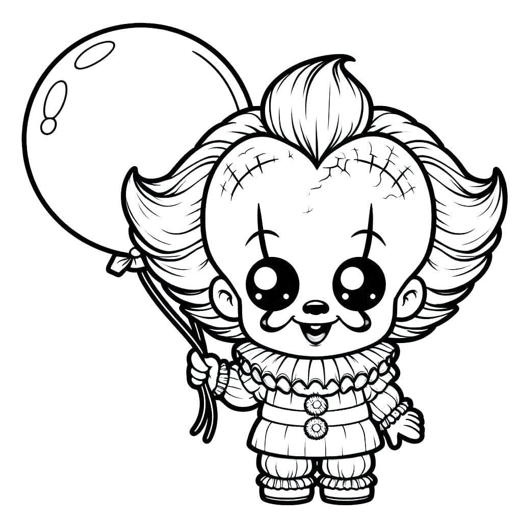 Coloriage Chibi Pennywise