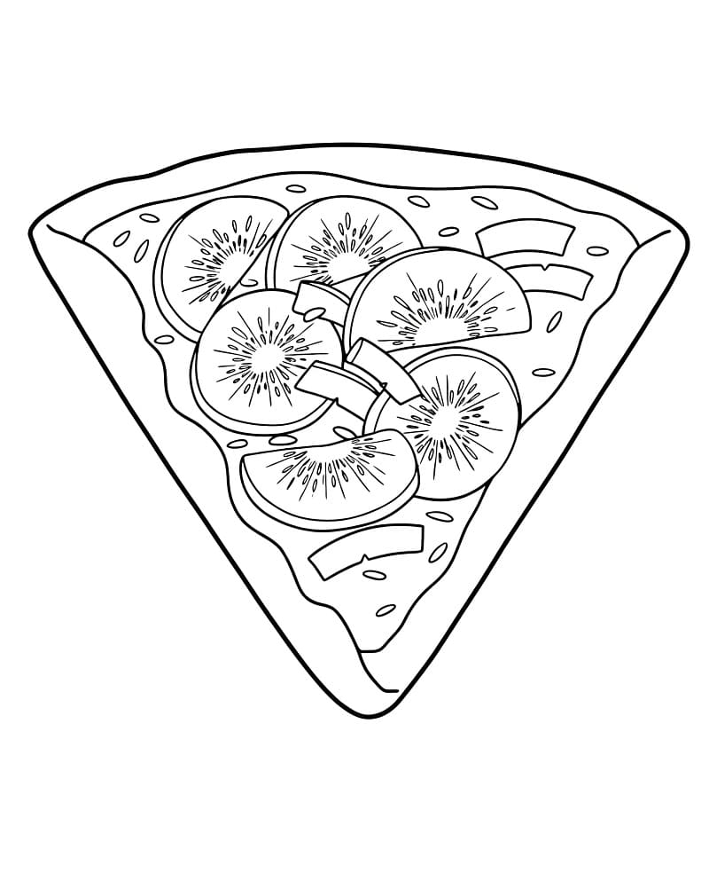 Coloriage Crêpe Imprimable Gratuit