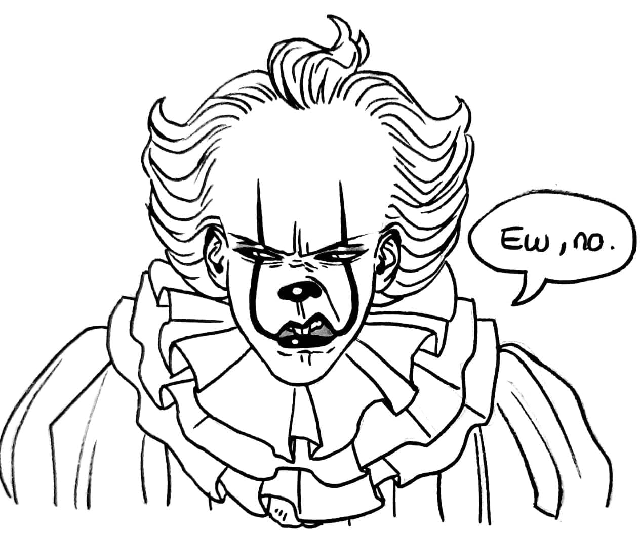 Coloriage Dessin de Pennywise