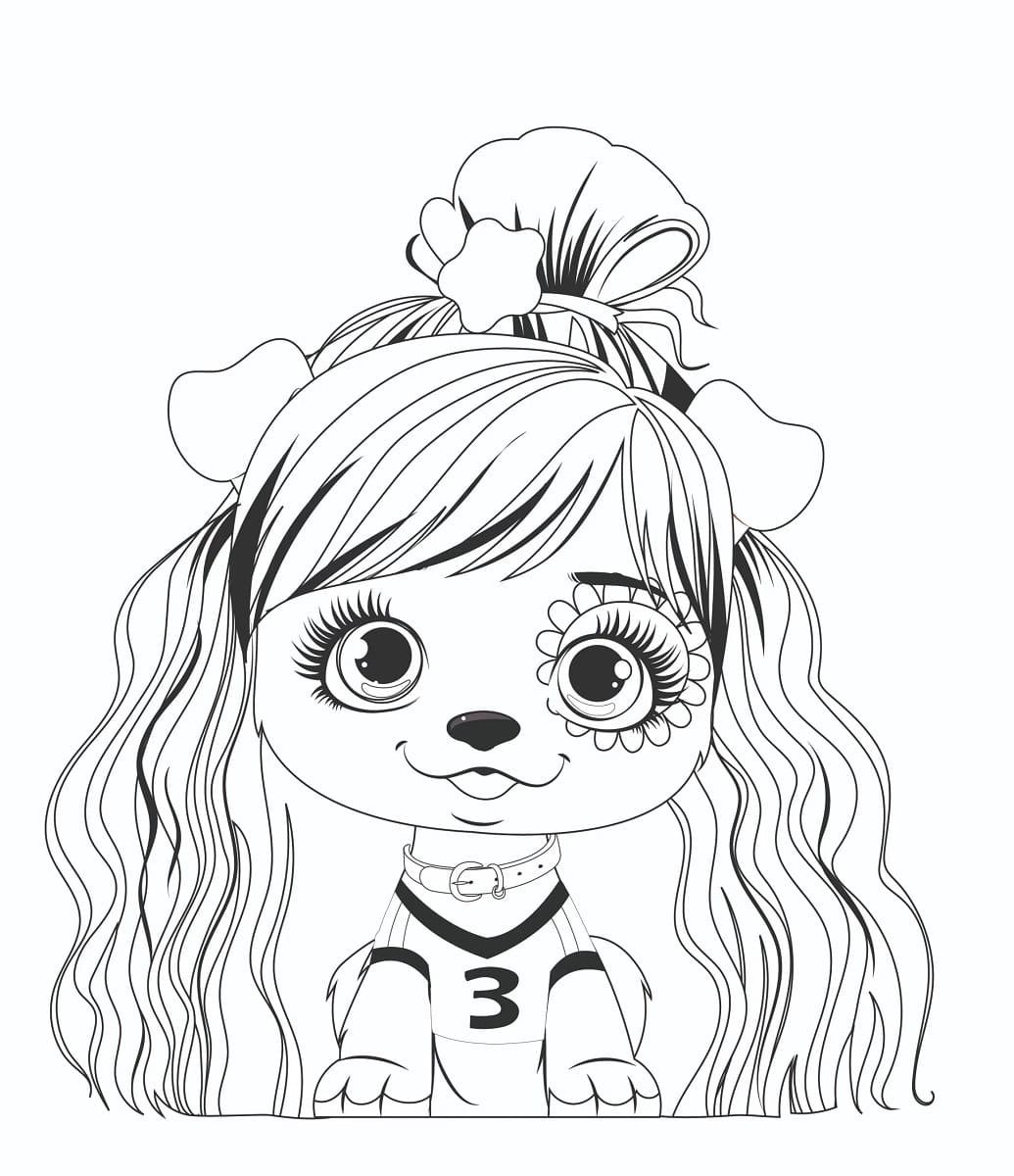 Coloriage Dessin de VIP Pets