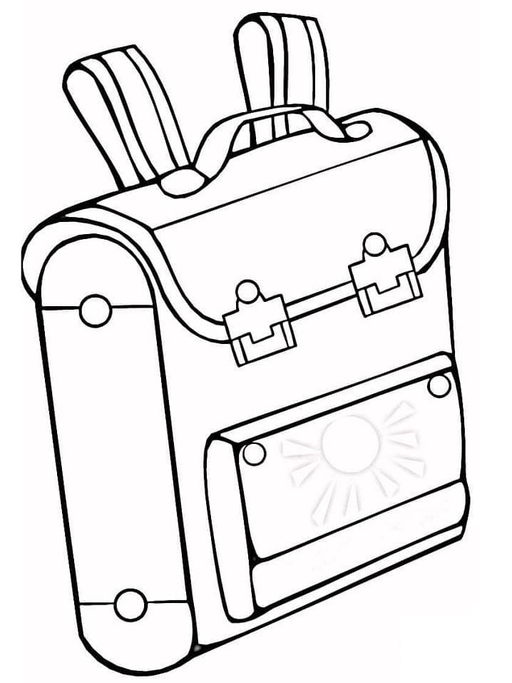 Coloriage Imprimable Cartable
