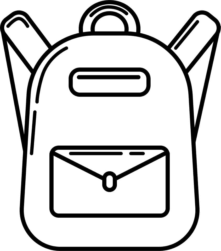 Coloriage Imprimable Gratuit Cartable