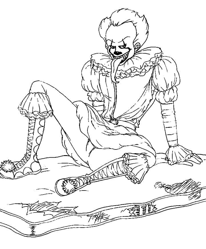 Coloriage Monstre Pennywise