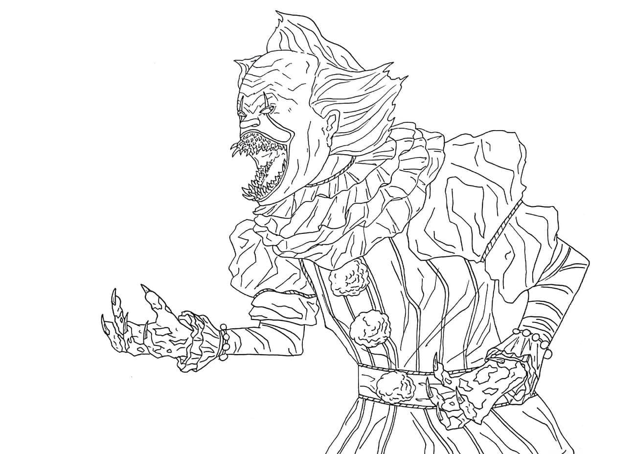 Coloriage Pennywise 1