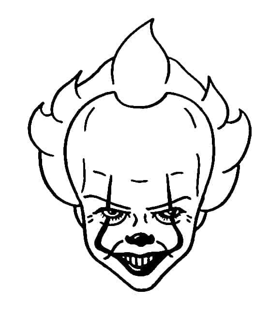 Coloriage Pennywise Pour Enfants