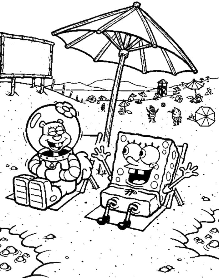 Coloriage Sandy Ecureuil Gratuit Pour Enfants