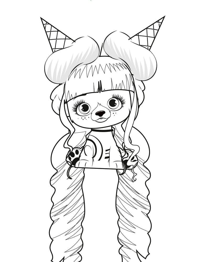 Coloriage VIP Pets Gratuit Pour Enfants